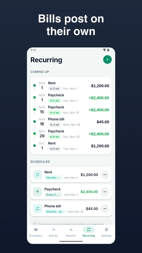 Budget Planner: Envelope Mini screenshot 2