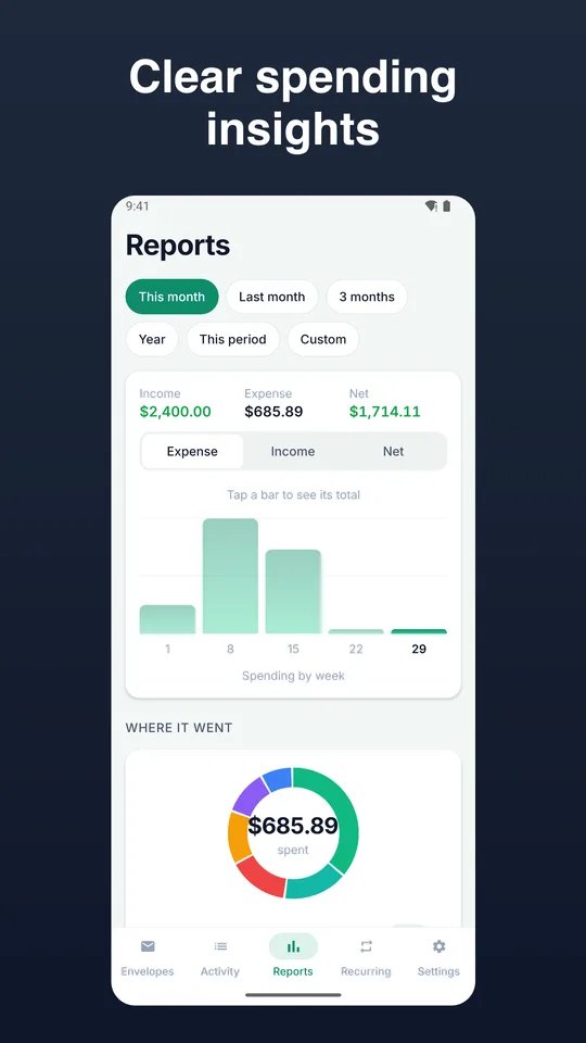 Budget Planner: Envelope Mini screenshot 3