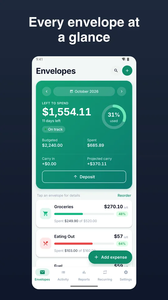 Budget Planner: Envelope Mini screenshot 6