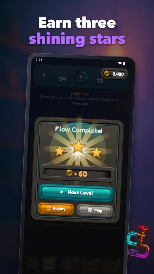 Pipe Puzzle Game screenshot 2